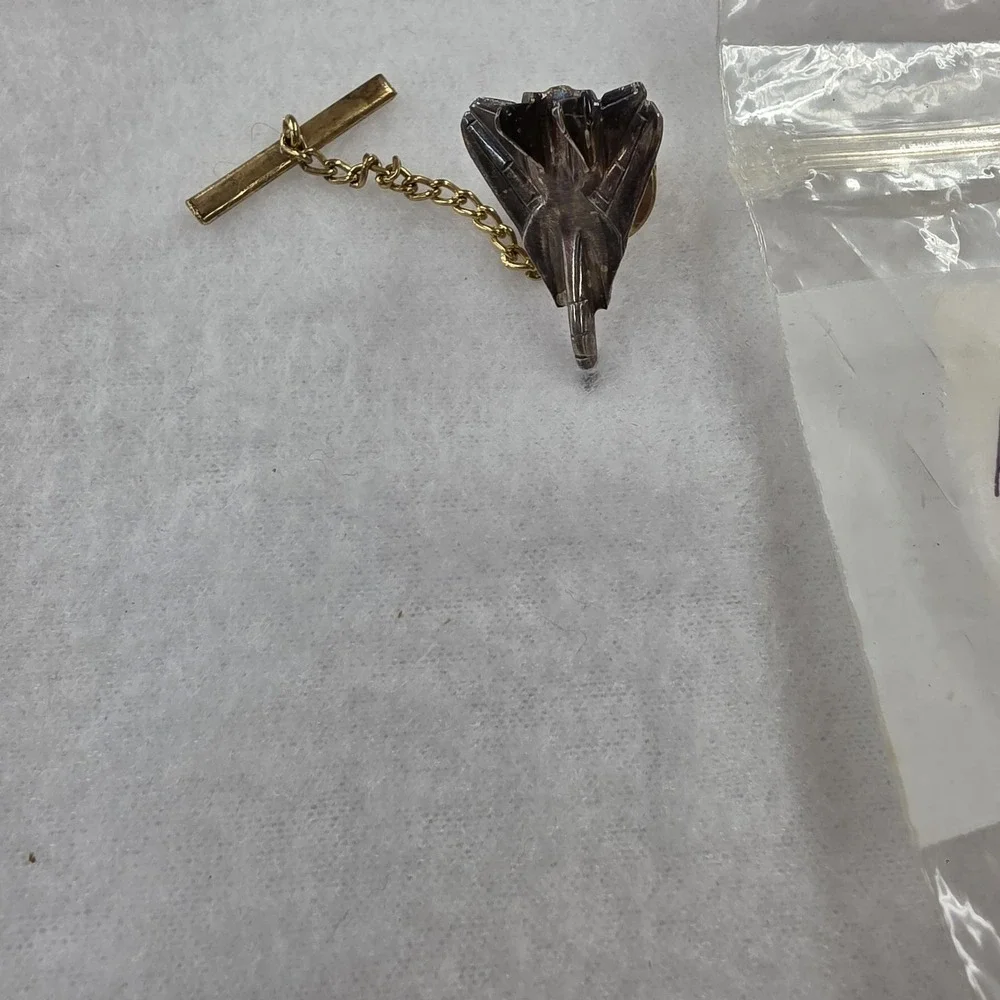 National Museum of Naval Aviation Aviator Wings Pin & F-14 Tomcat Tie Tack